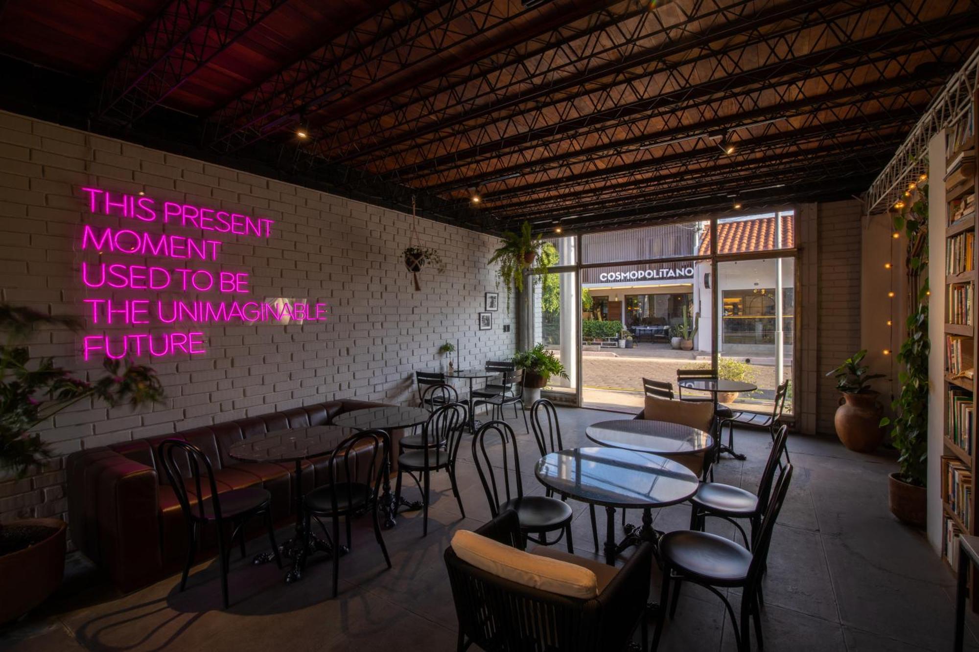 Cosmopolitano Hotel Boutique Санта-Крус-де-ла-Сьєрра Екстер'єр фото Interior of the restaurant